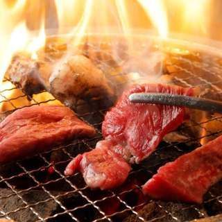 Cコース■特上国産黒毛和牛コース（忘年会・送別会はこれで決まり◎）■ 7000円＜上タン塩・サーロイン(リブロース)・特上カルビ・特上ロース＆希少部位！＞