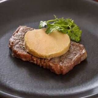 【竹】三大珍味と愉しむ黒毛和牛と活海鮮の会席