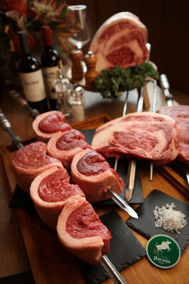 【平日ランチ】オリジナルシュラスコ＋ビュッフェ食べ放題＋プレミアム飲み放題