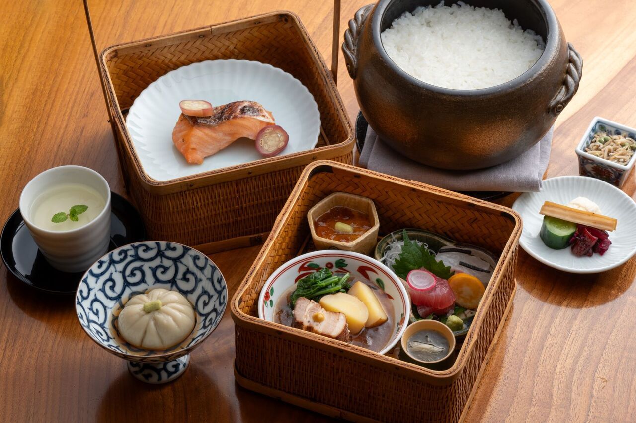 【新春特別ランチ】新春籠盛り膳 (1/2・3のみ) 