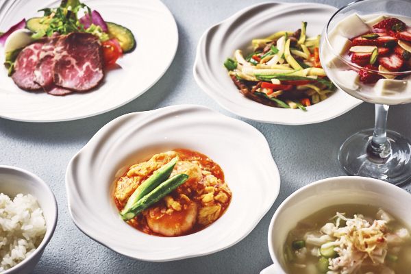 平日限定デイリーランチセット「革胡（かくこ）」(炒飯 orつゆそば)