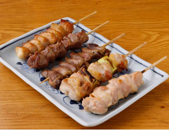 炭火焼鳥/鶏醤油鍋／胡麻ぶり【2時間飲放付】6000円
