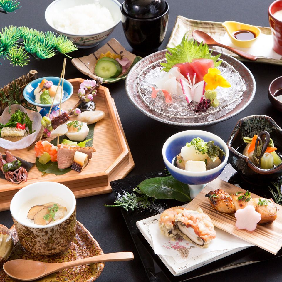 【平日限定】〝百花繚乱〟 (ひゃっかりょうらん）＜テーブル席＞