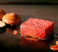 Wagyu beef fillet lunch