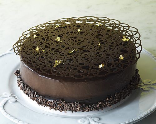 ヴァローナカカオのタルトムースショコラ6寸（ホール）