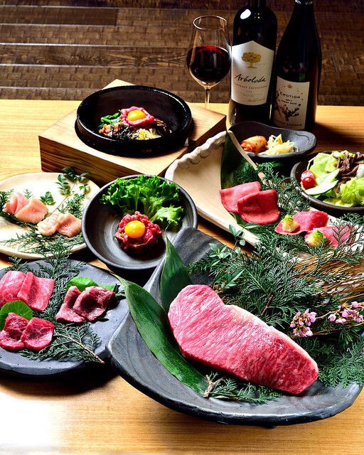 宴会料理7500円コース　但馬屋を心ゆくまで堪能。