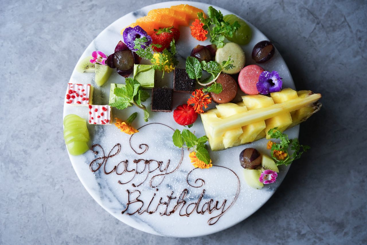 【Birthday plate】