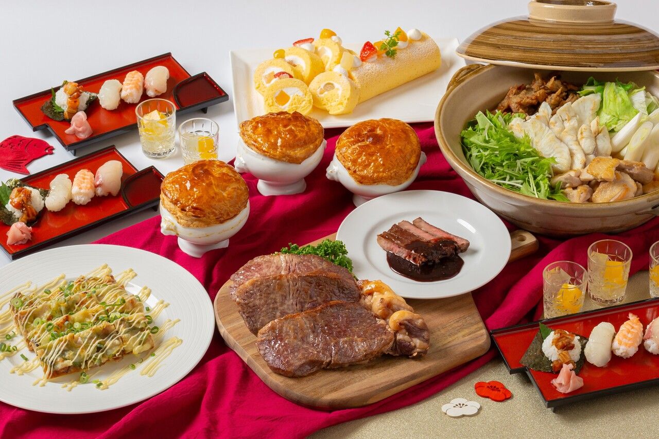 Year-end and New Year Dinner Buffet for Seniors (65 and over)