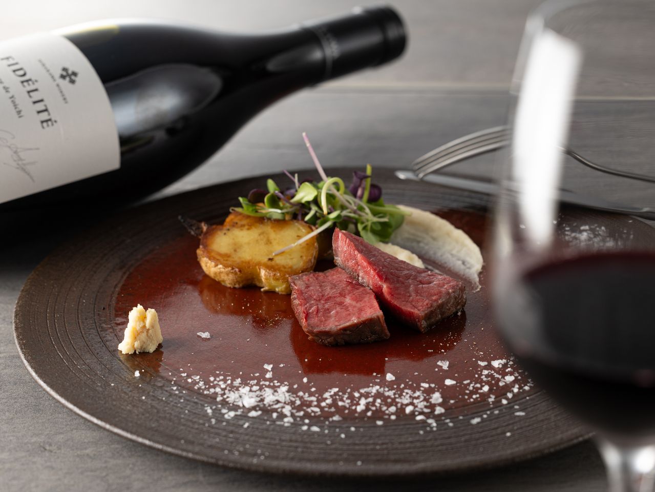 【Pltinum コース】メインA5おびら和牛フィレコース