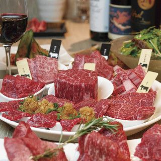 熟成肉の生ハムなど熟成肉が存分に楽しめる★エイジング・ビーフ極上コース（全13品）★