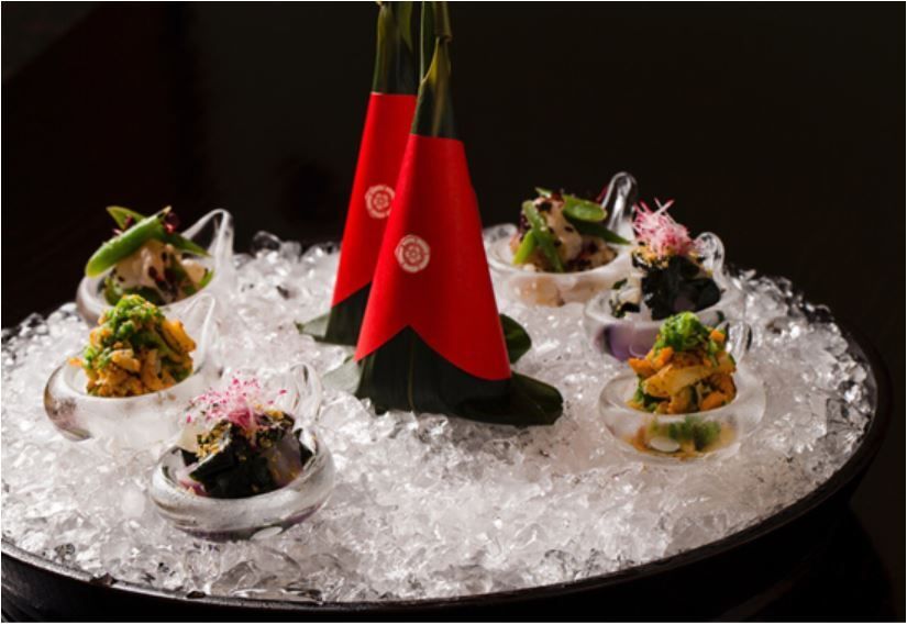 Omakase course (tatami room) 38,000 yen +