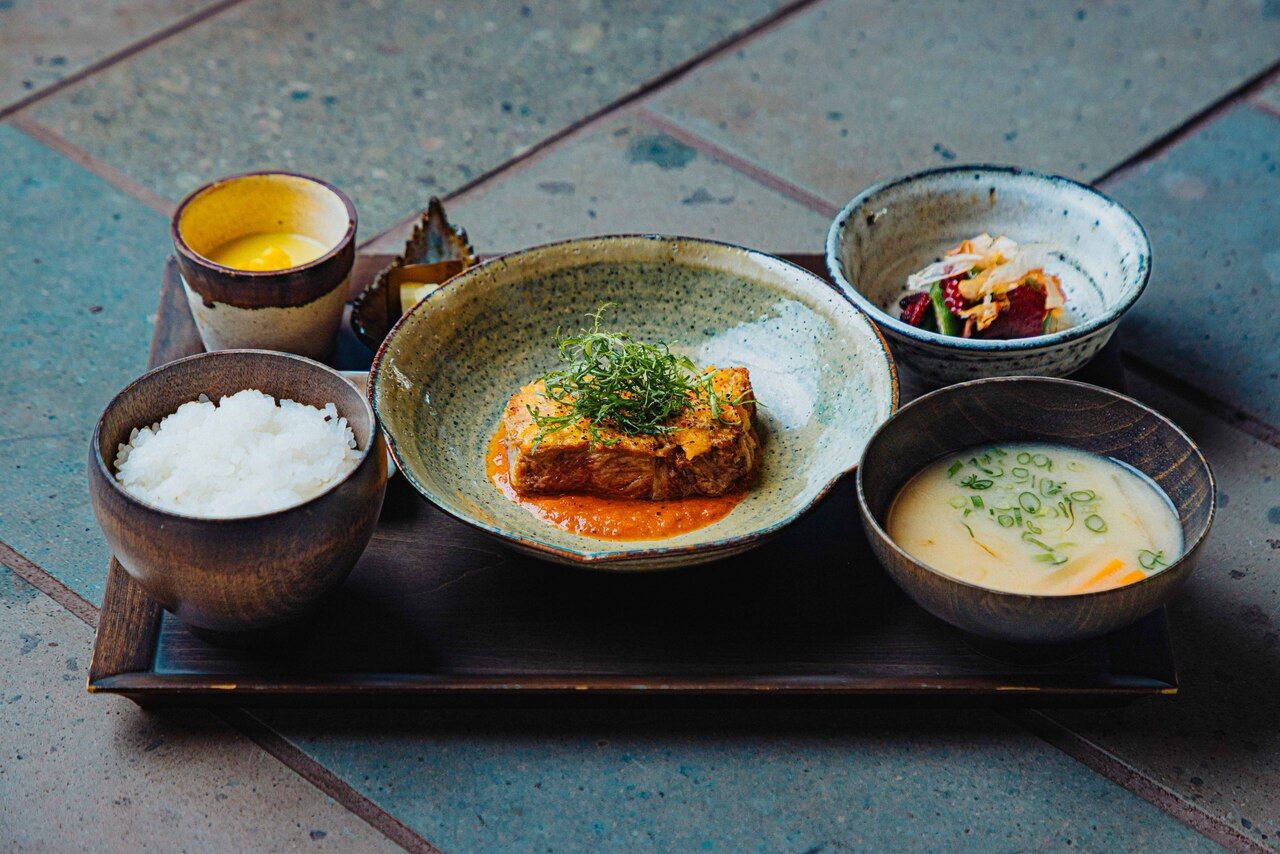 グリーンファーム角屋のあわられんこん土鍋ごはん膳