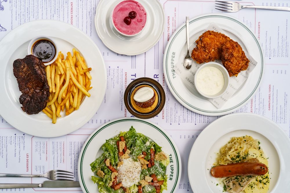 [LUNCH 3 Plats] Includes a toast drink and a total of 3 dishes: appetizer, main course, dessert, and coffee