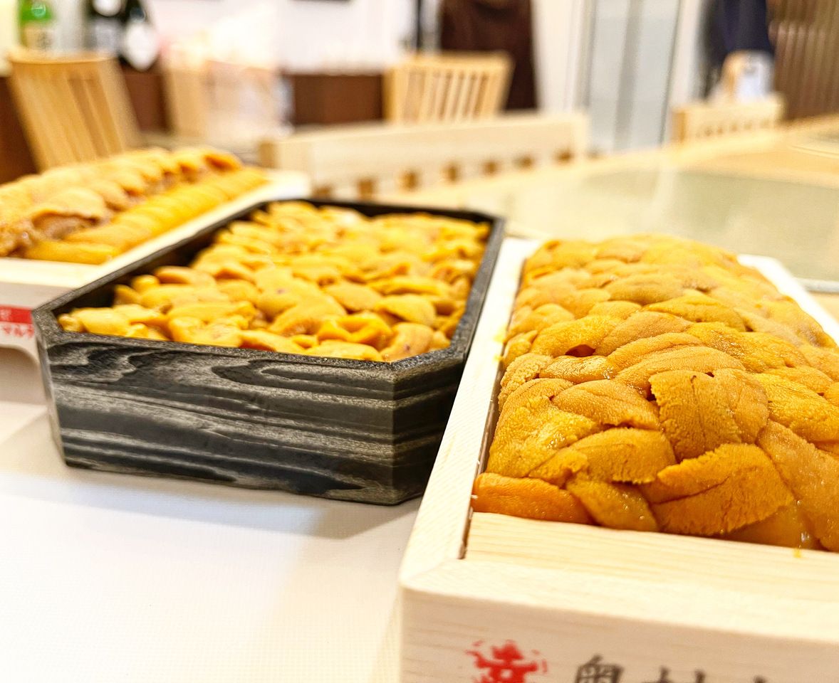 雲丹食べ比べ3種類（追加）
