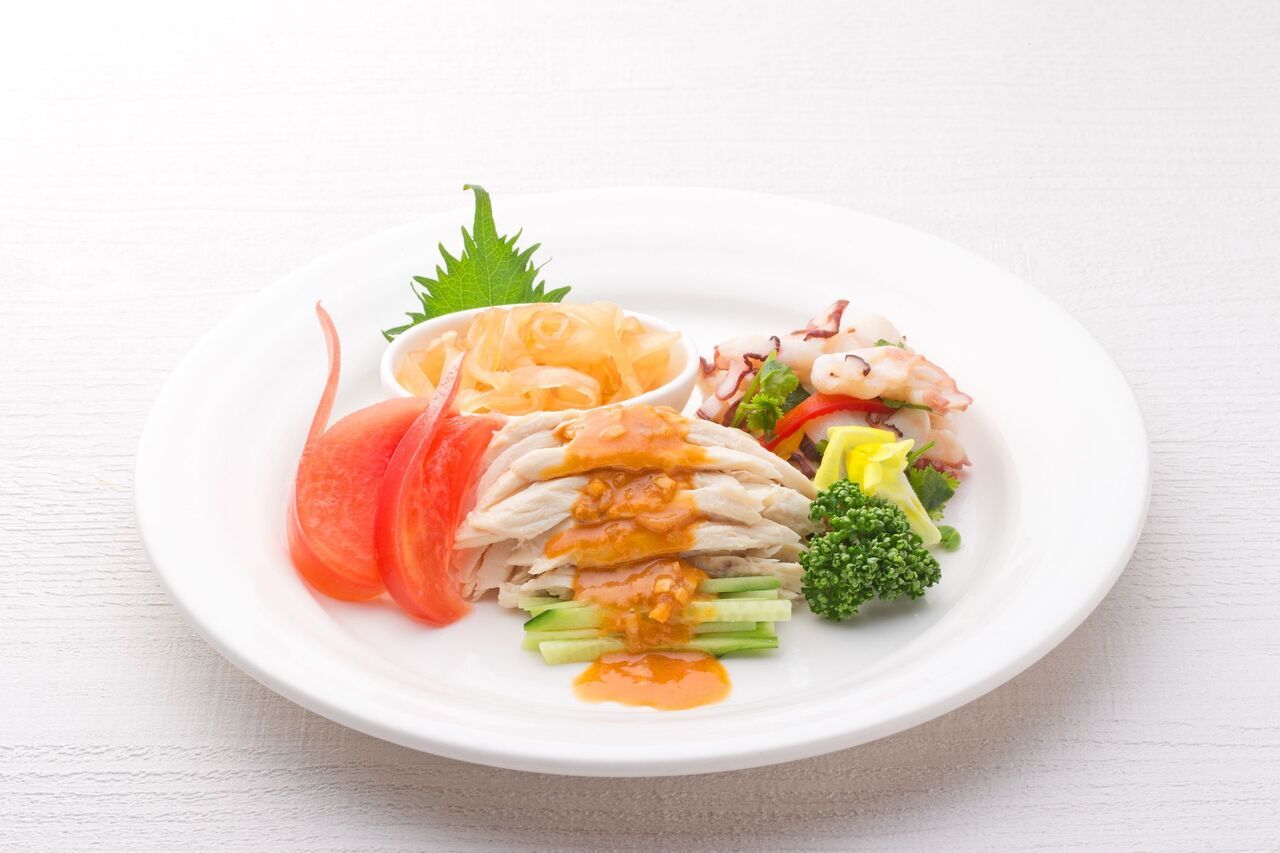 【アラカルト】1.冷菜3種盛り合わせ　小盆