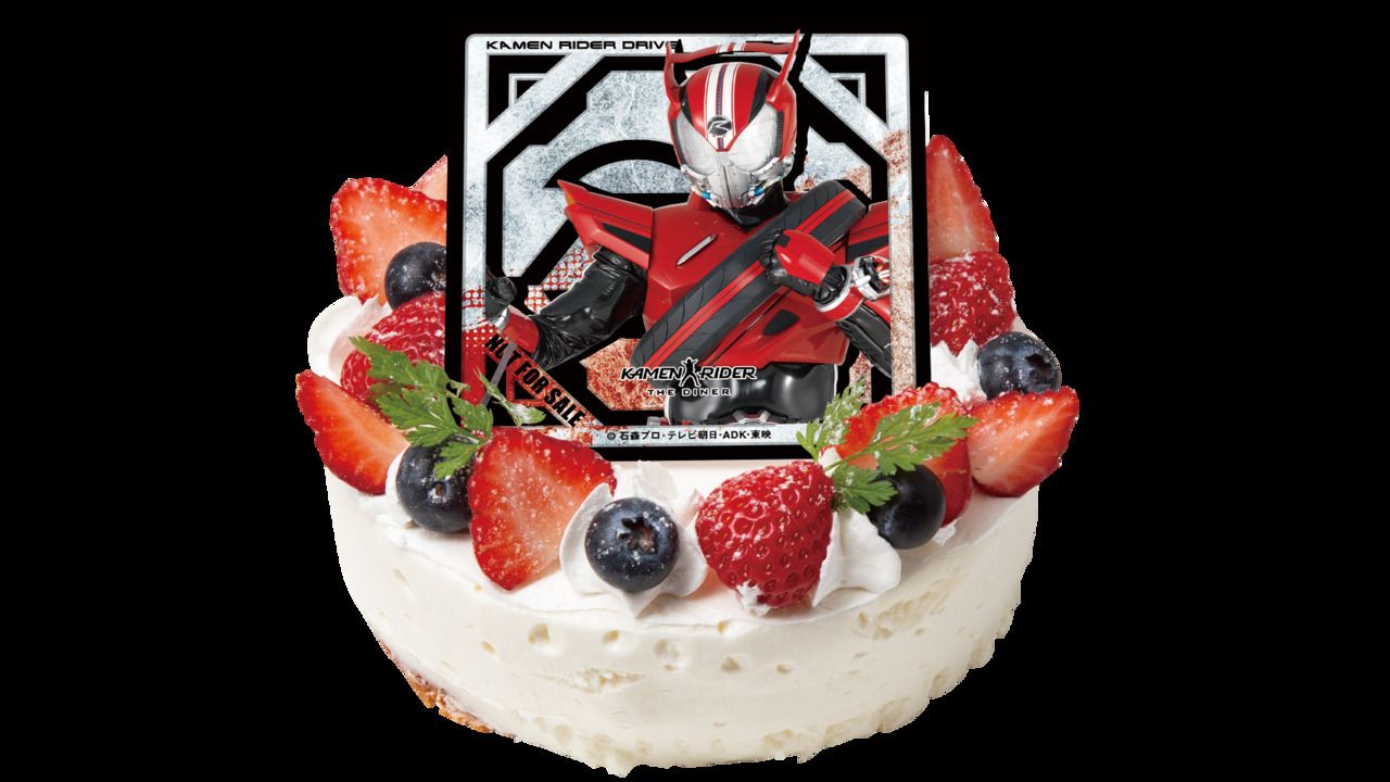 [Reservation only] Hero print cake [Kamen Rider Drive ~ Kamen Rider Zi-O]