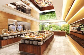 ランチビュッフェ 土日祝　