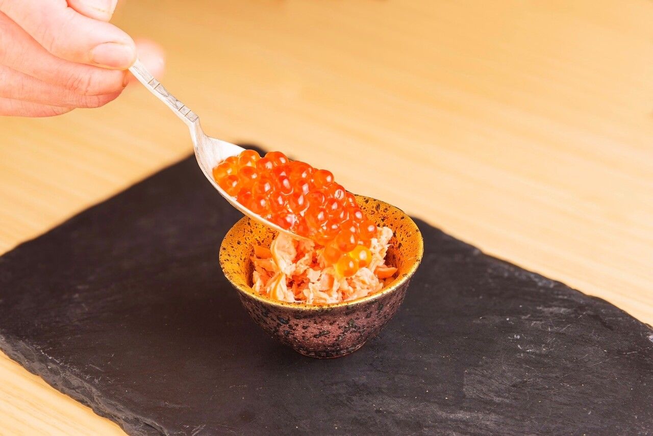 Daily local fish nigiri course with red vinegar *Food only