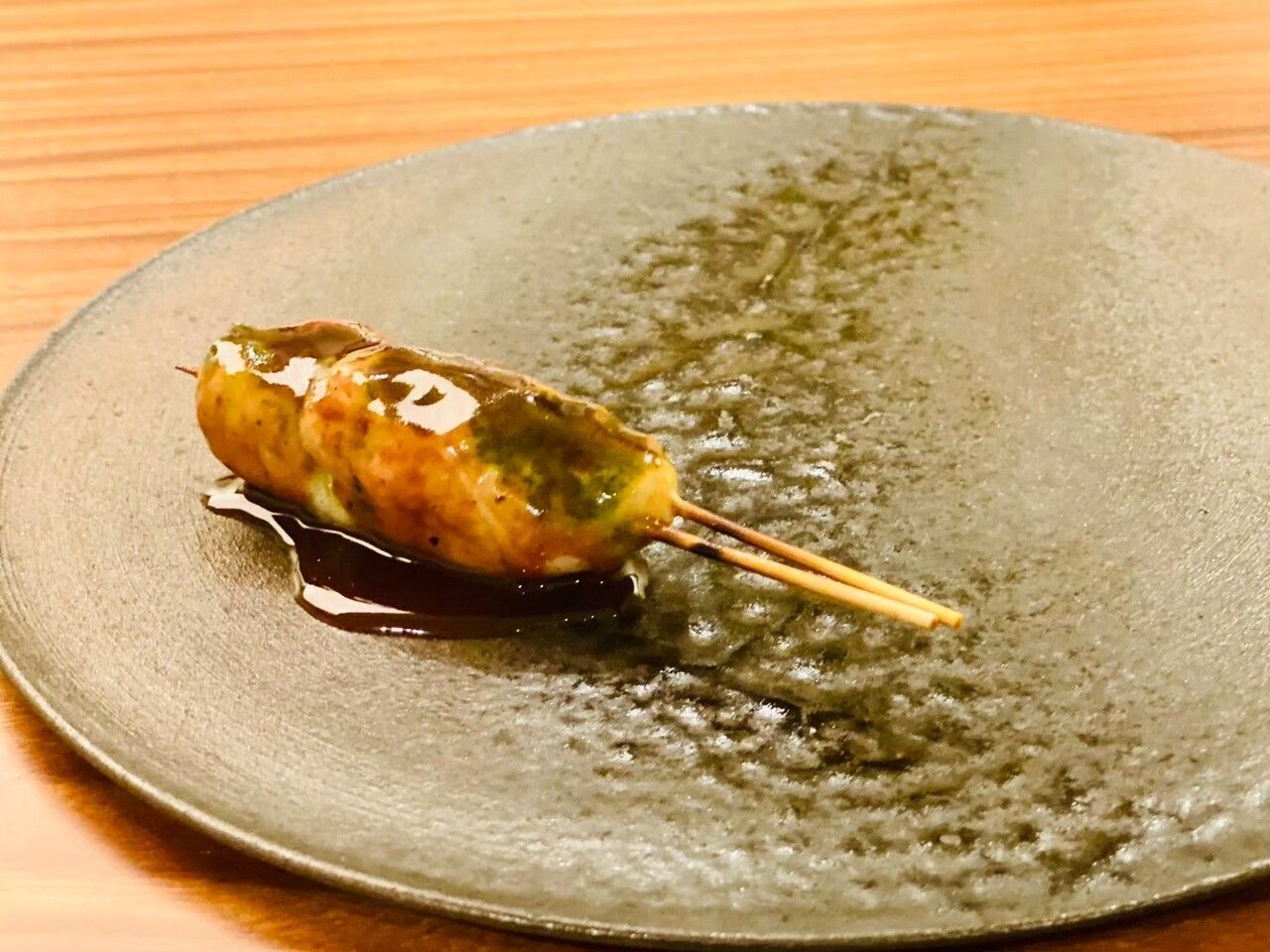 フレンチ仕込みのソースで楽しむ『焼鳥コース』