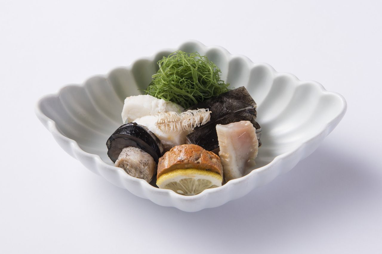 Anglerfish with authentic soy sauce (Course C)