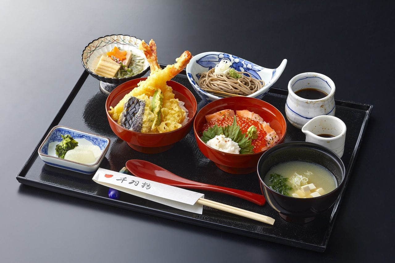 Recommended lunch: "Saishoku Gozen"