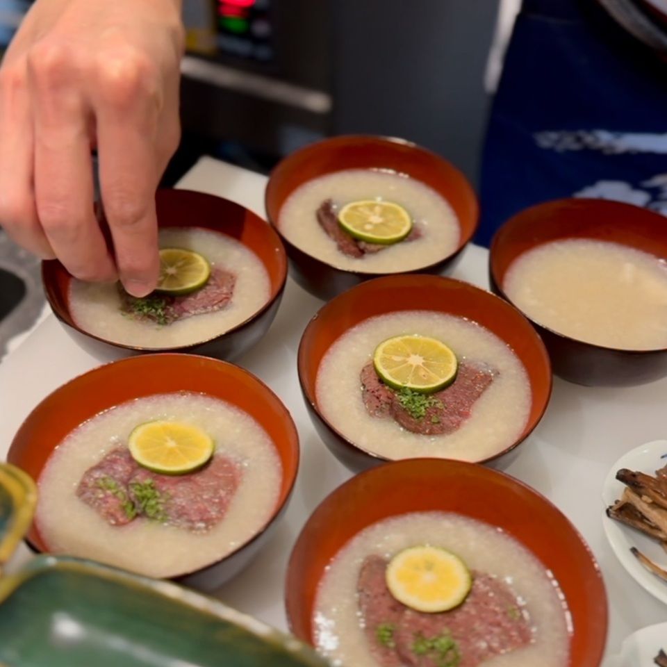 [Seasonal Country Kappo Course + All-You-Can-Drink] Enjoy Yamagata country cuisine with all-you-can-drink draft Gassan Beer, Yamagata sake, and other drinks. Includes a 6-course meal with a soup containing taro. (Appetizers are included in the course menu.) (Serving time is 2.5 hours.) (Drink orders will be accepted 30 minutes before closing.)