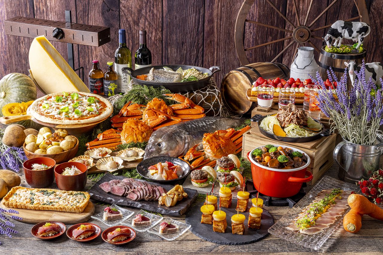 [Prepayment/Weekdays/Adults] "Hokkaido Gourmet & Strawberry Sweets Buffet"