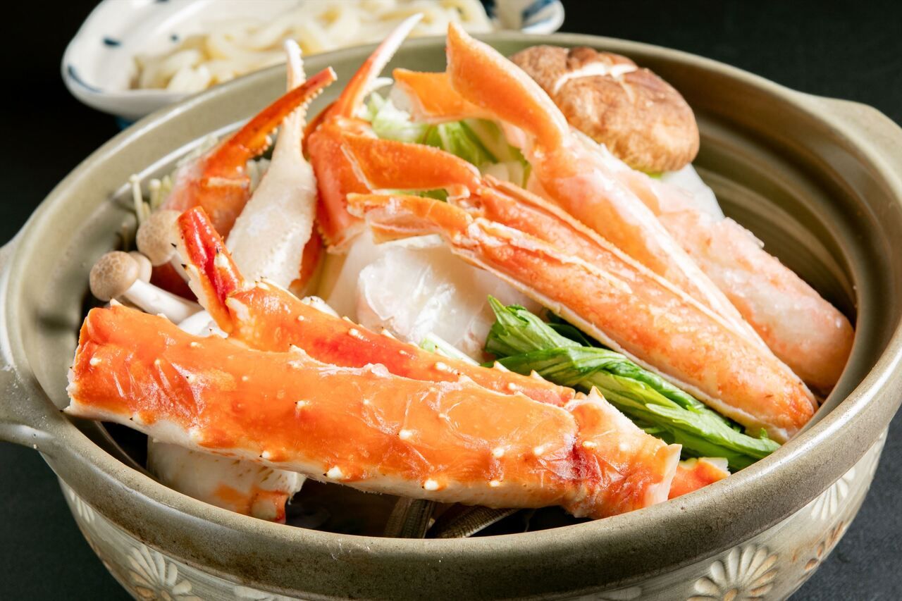 ずわい蟹の潮鍋