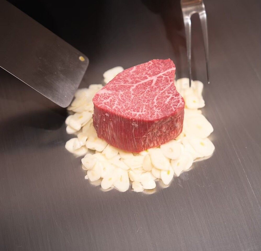 【ディナーコース／シャトーブリアンステーキ】（100g）