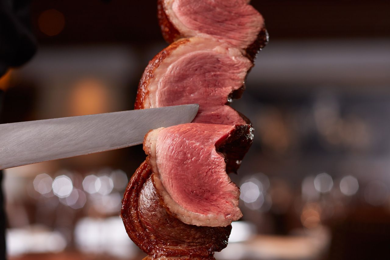 【休日】シュラスコランチ＋グラスシャンパン