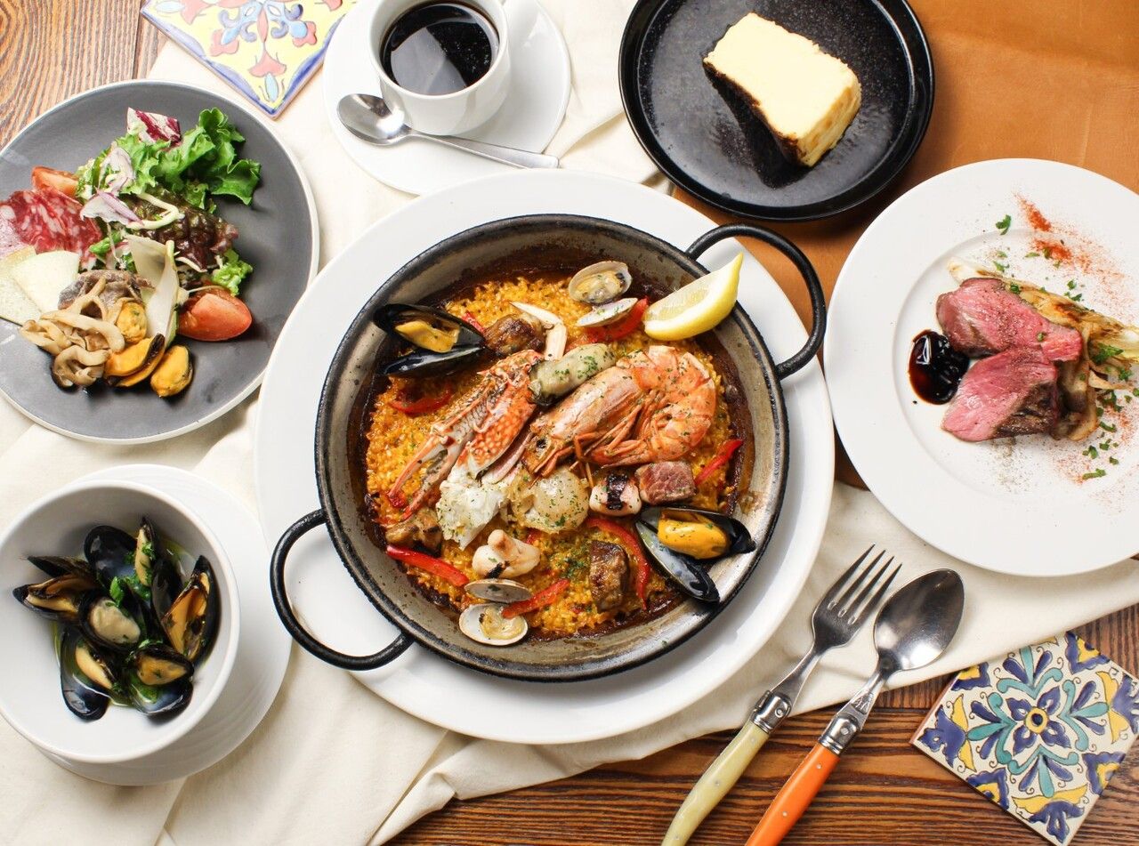 HP予約限定!!【ベストレートプラン｜ランチ】エスペシアルコース《選べる1ドリンク付き♪》