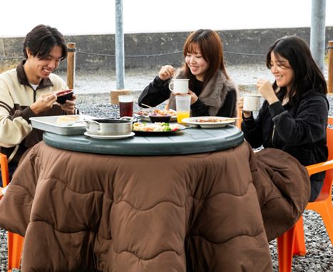 こたつ席で暖か冬BBQ　※平日限定