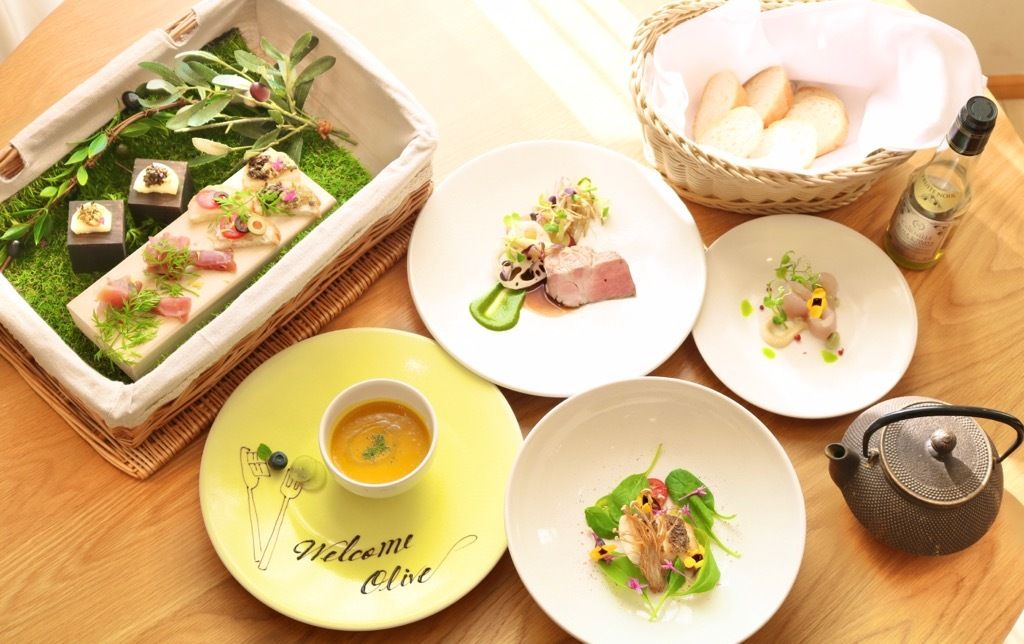 【￥5,500(税込)】  LUNCH COURSE