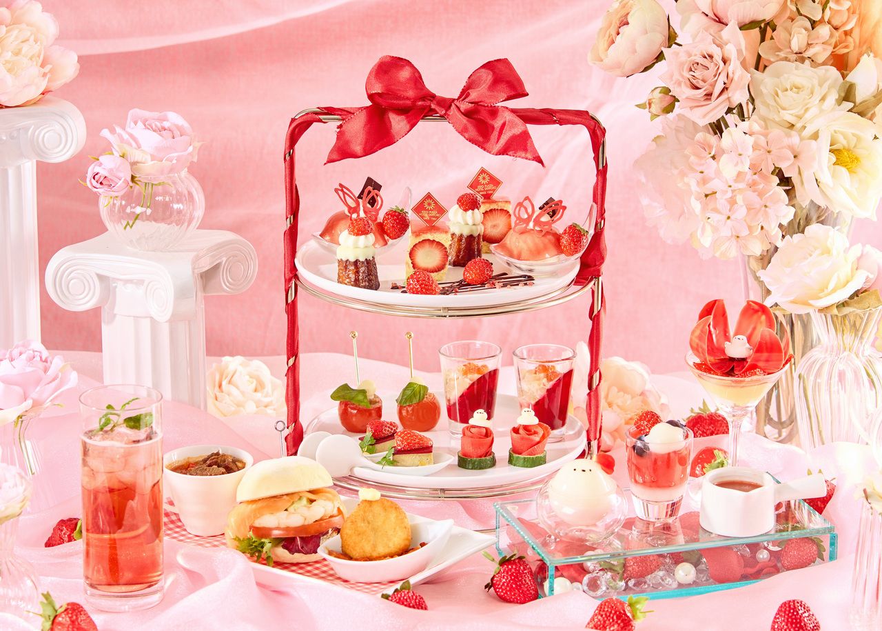 「ぼく、シマエナガ。」コラボ！ シマエナガランチ春 ～Like Afternoon Tea～