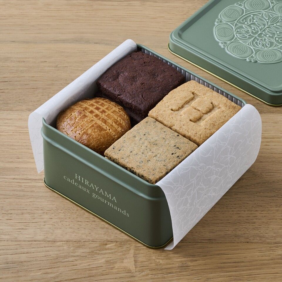 HIRAYAMA organic cookies box