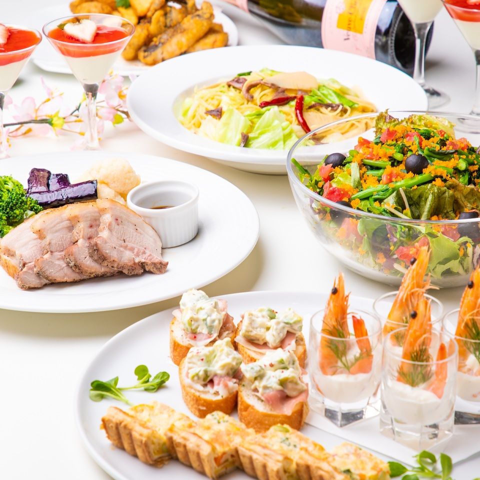 【SUMMER COURSE】～ゴルフ＆カラオケ個室～カジュアルコース2時間/料理8品/6,150円（税込）