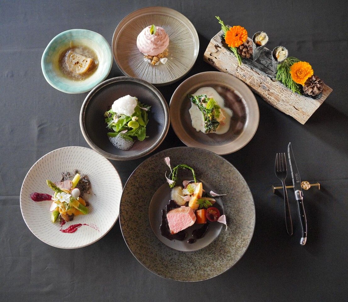 [Dinner] Creative French full course: 12,000 yen (tax included)