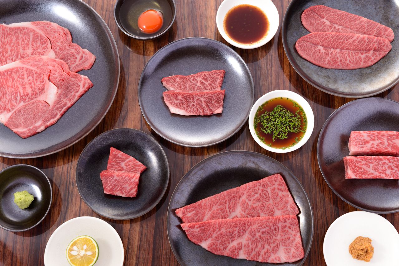 KINOE 고기 코스 매우