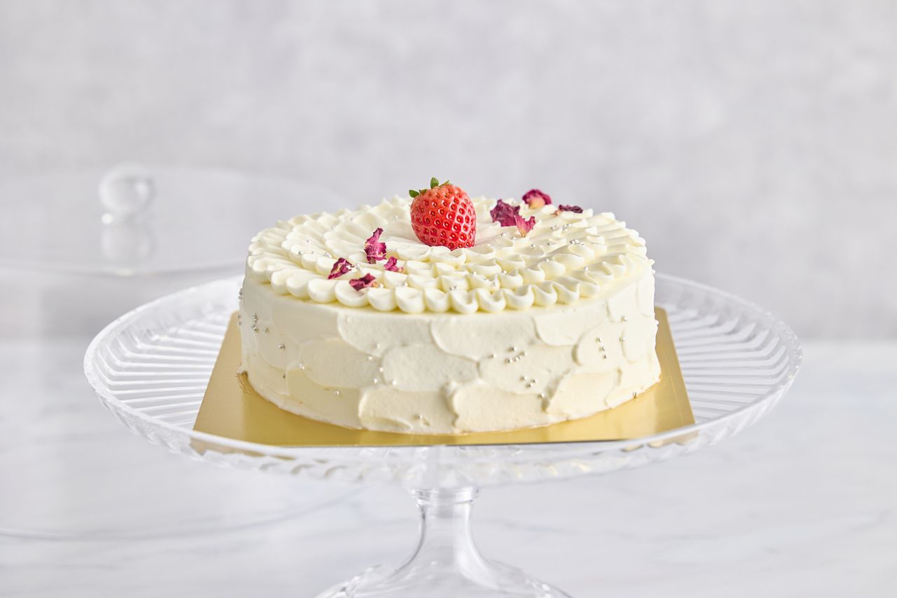 薔薇と苺のショートケーキ 7号