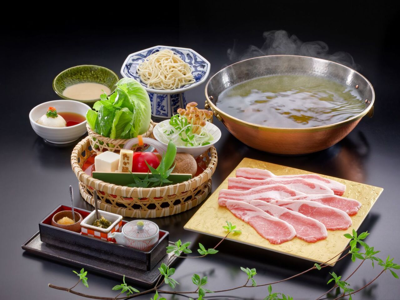 [DINNER] KOGANE SHABUSHABU (Premium Pork  160g)