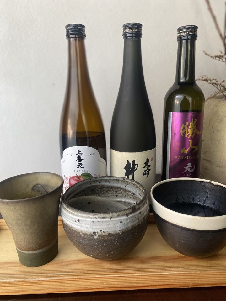 4 types of sake pairings (reservation discount)