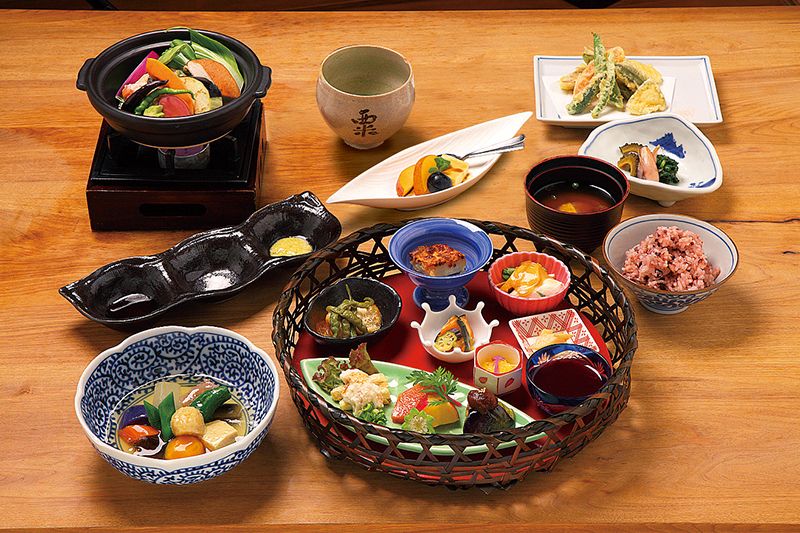 粟「大和と世界の野菜」コース