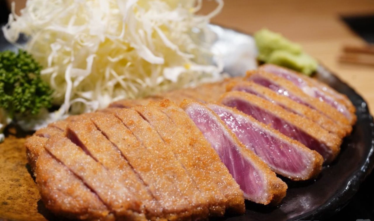 牛かつ定食 小鉢3種 260g