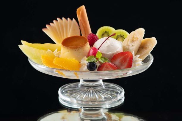 WEB予約限定「プリン・ア・ラ・モード」（コーヒー又は紅茶又はハーブティー付き）