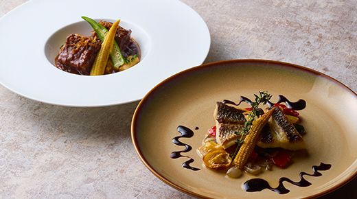 Lunch course 2 main dish