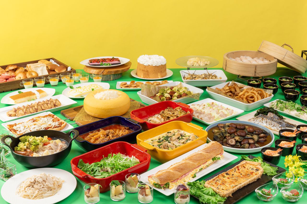 【平日限定】約50種のビュッフェ＆ソフトドリンク飲み放題（時間無制限）