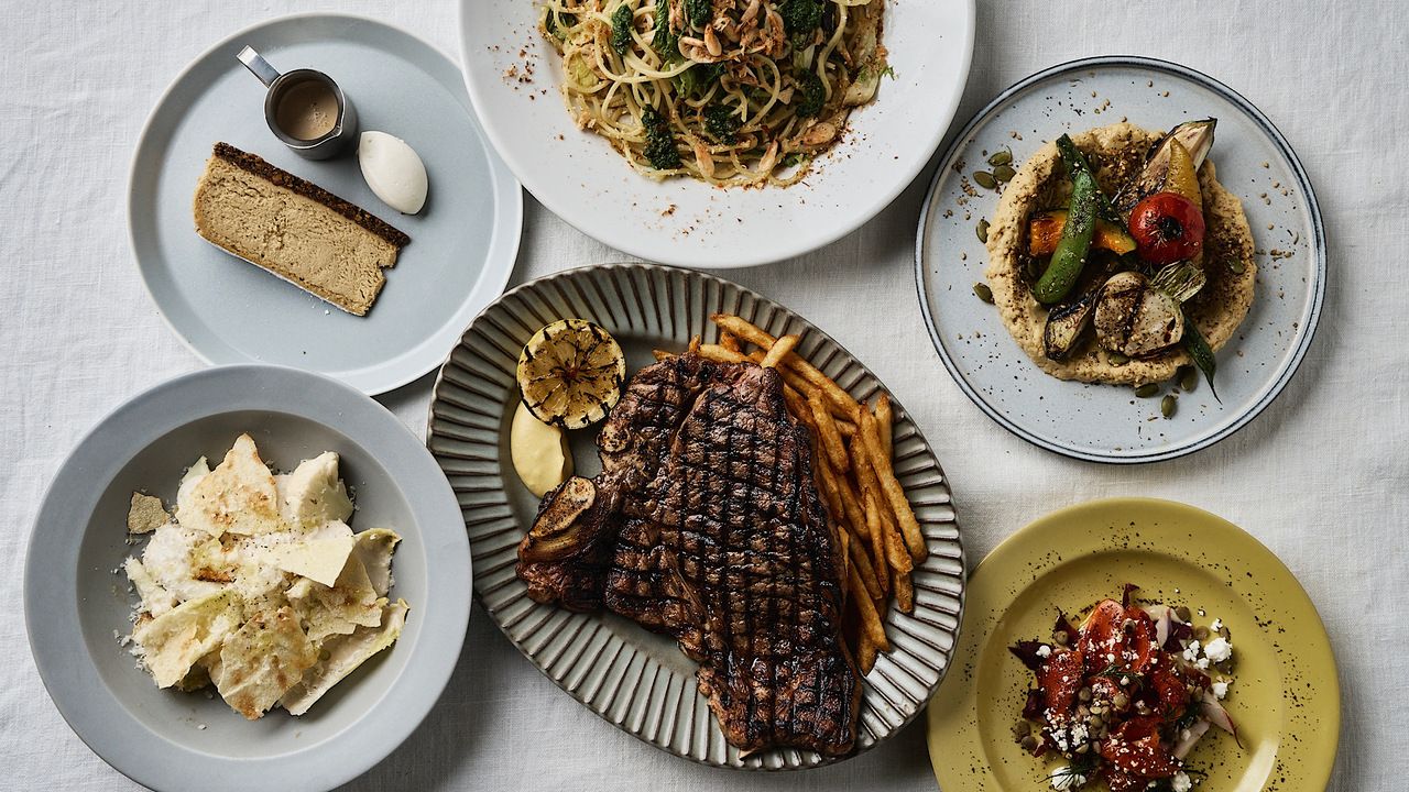 【GH COURSE】本店人气前菜、意面、主菜L骨牛排及甜点一并提供！