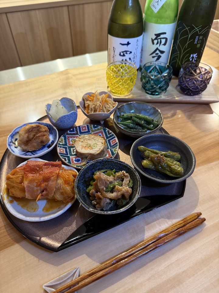 Otsumami Hassun Set— Assorted seasonal appetizers