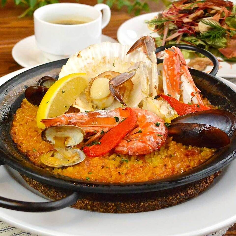 ランチパエリャコース《平日限定乾杯ドリンク付き♪》