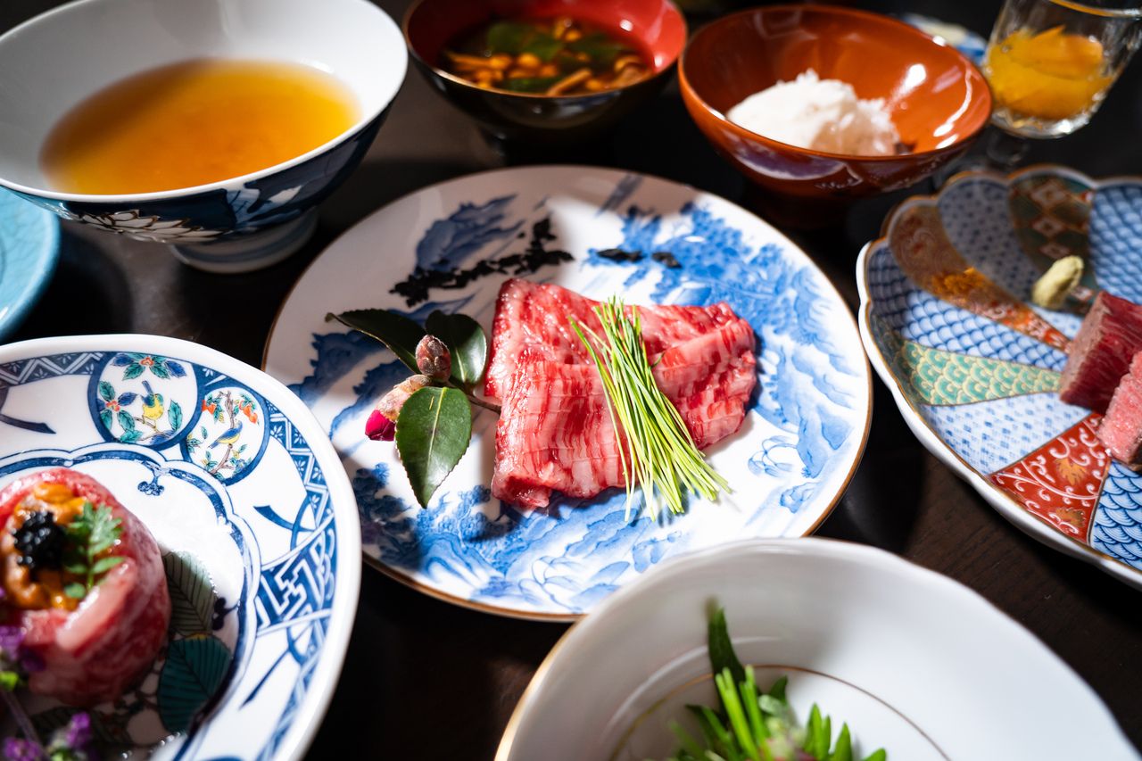 【A luxurious tasting of Wagyu and seasonal flavors 】 Wa Course, 12 dishes, ¥23,500 (Estimated serving time: 2 hours–2 hours 30 minutes)